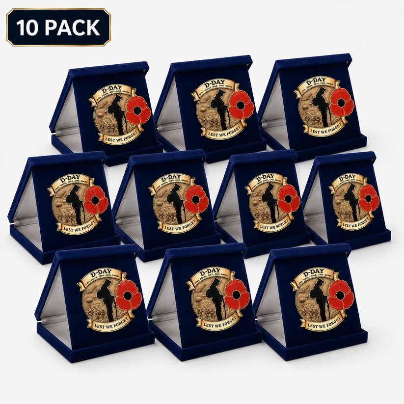 Limited Edition 80th Anniversary Commemorative Brooch